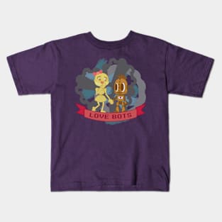 LOVE BOTS Kids T-Shirt